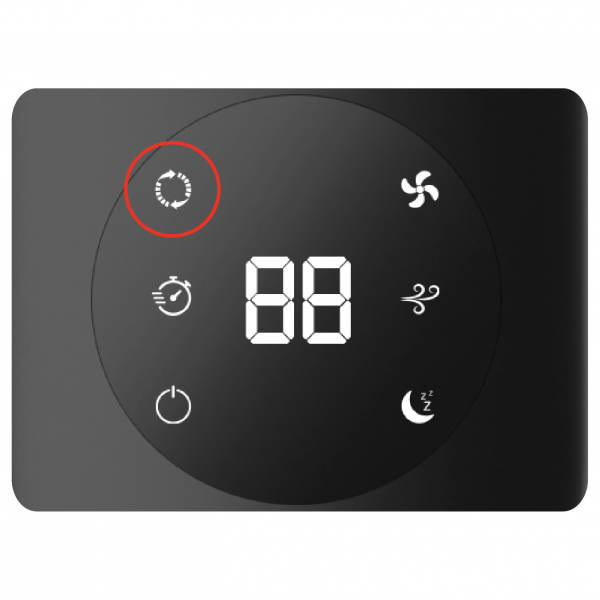 Mienta - مروحة حائط بريموت كنترول - 18 بوصة - NeoAir - WF50638A